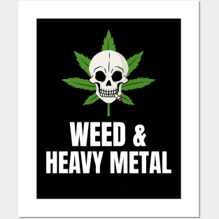 Weed & Heavy Metal Posters and Art